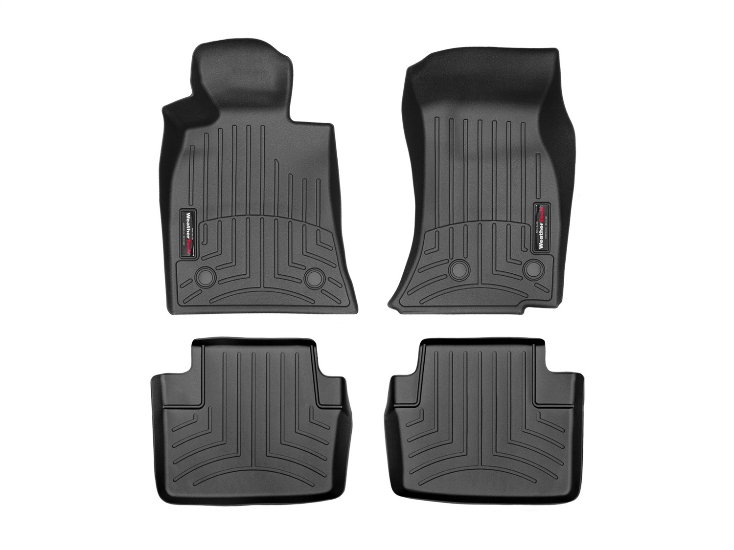 Weathertech - 44497-1-4 - Front and Rear - Floor Mat Set