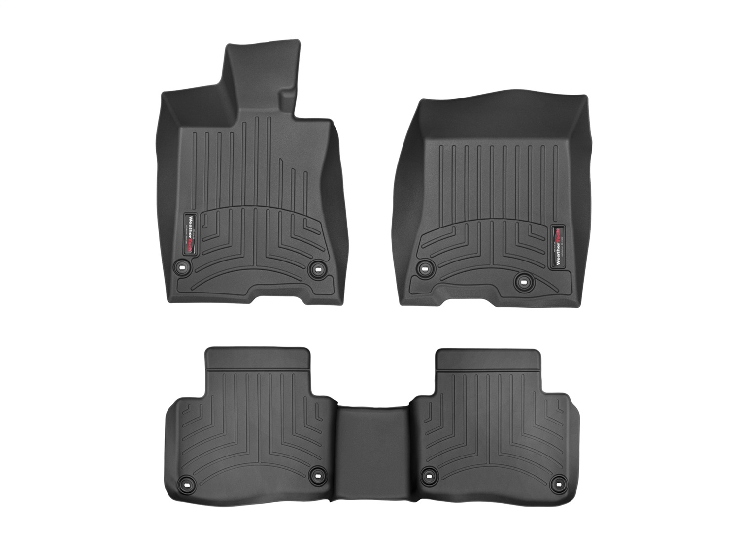 Weathertech - 44558-1-2 - Front and Rear - Floor Mat Set