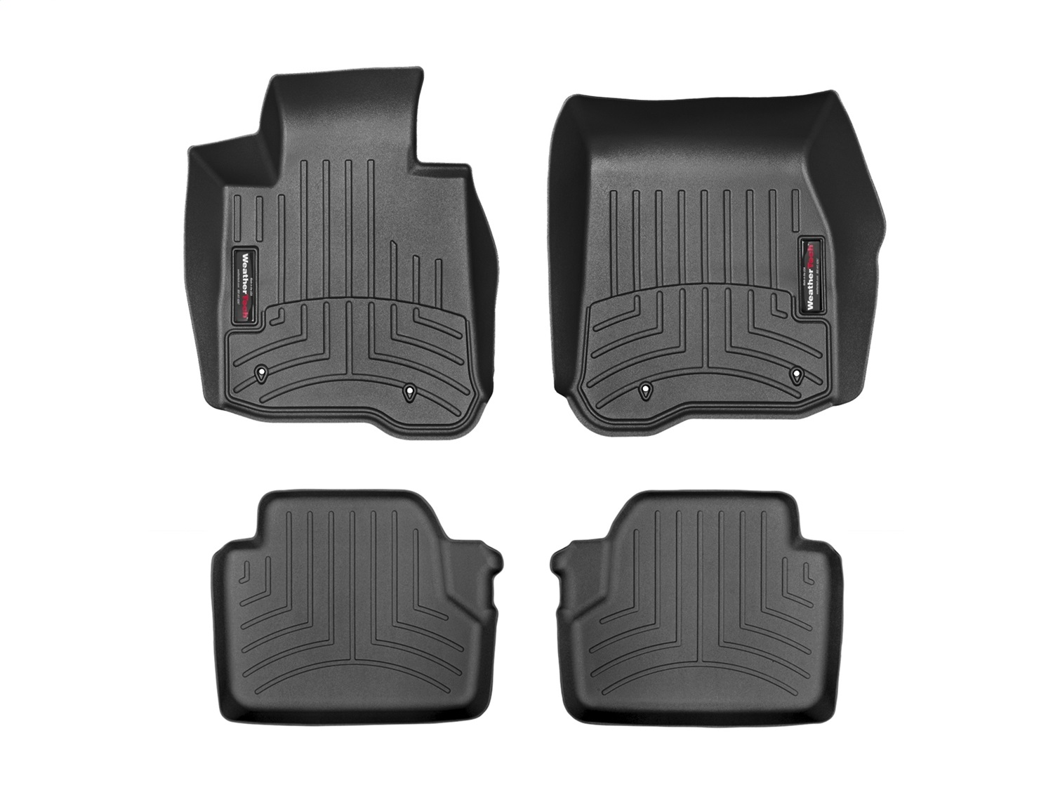 Weathertech - 44560-1-2 - Front and Rear - Floor Mat Set