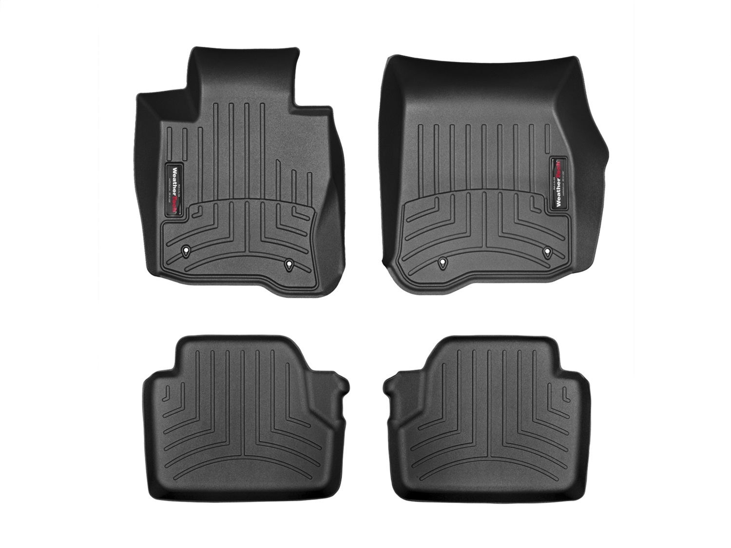 Weathertech - 445701-445602 - Front and Rear - Floor Mat Set