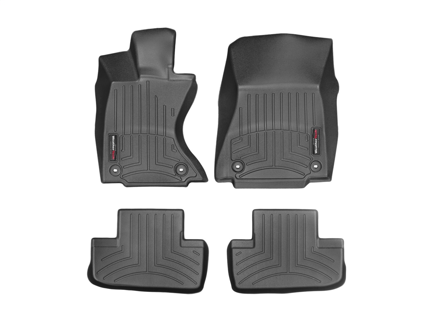 Weathertech - 445751-448222 - Front and Rear - Floor Mat Set
