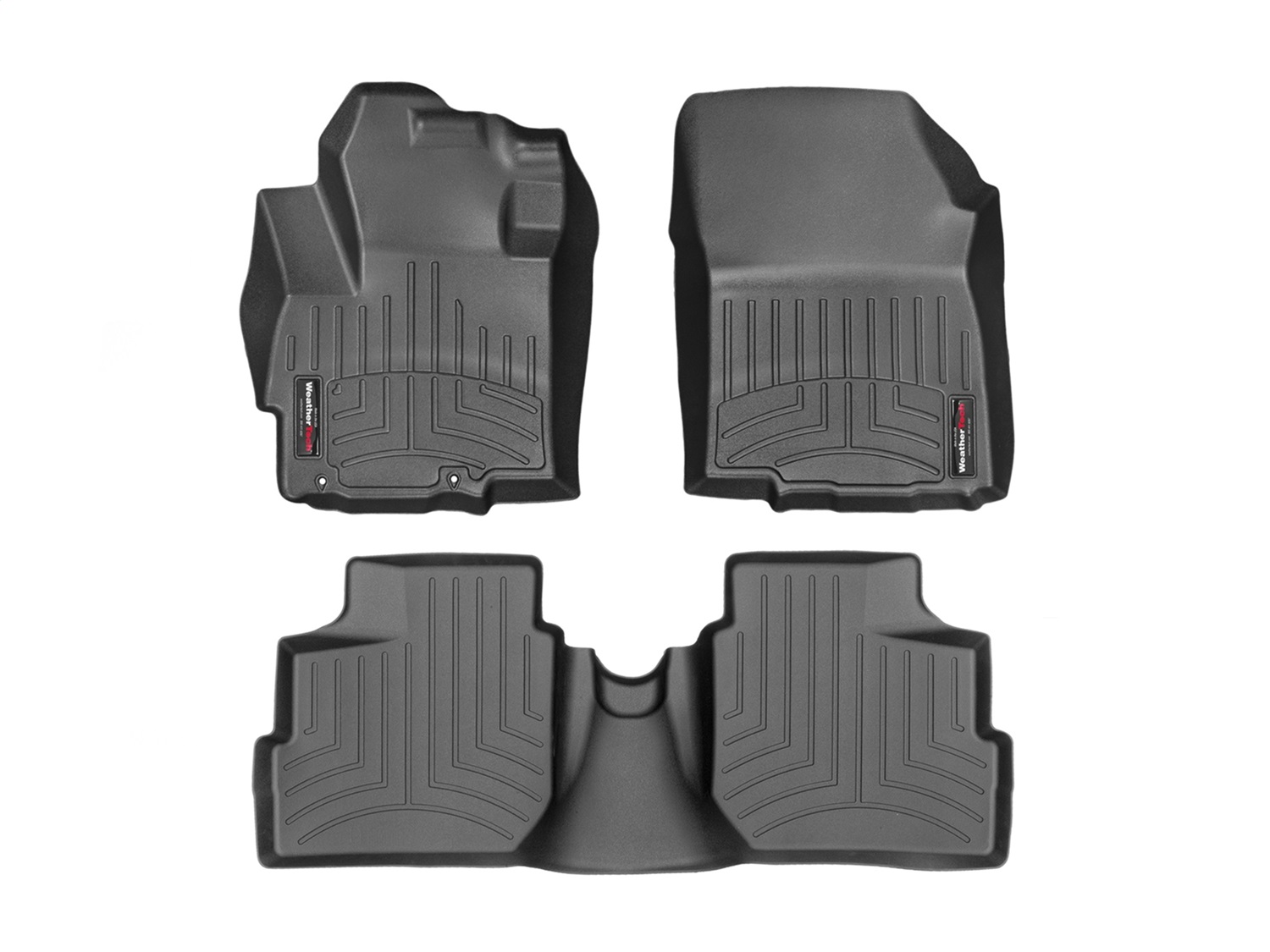 Weathertech - 44600-1-3 - Front and Rear - Floor Mat Set