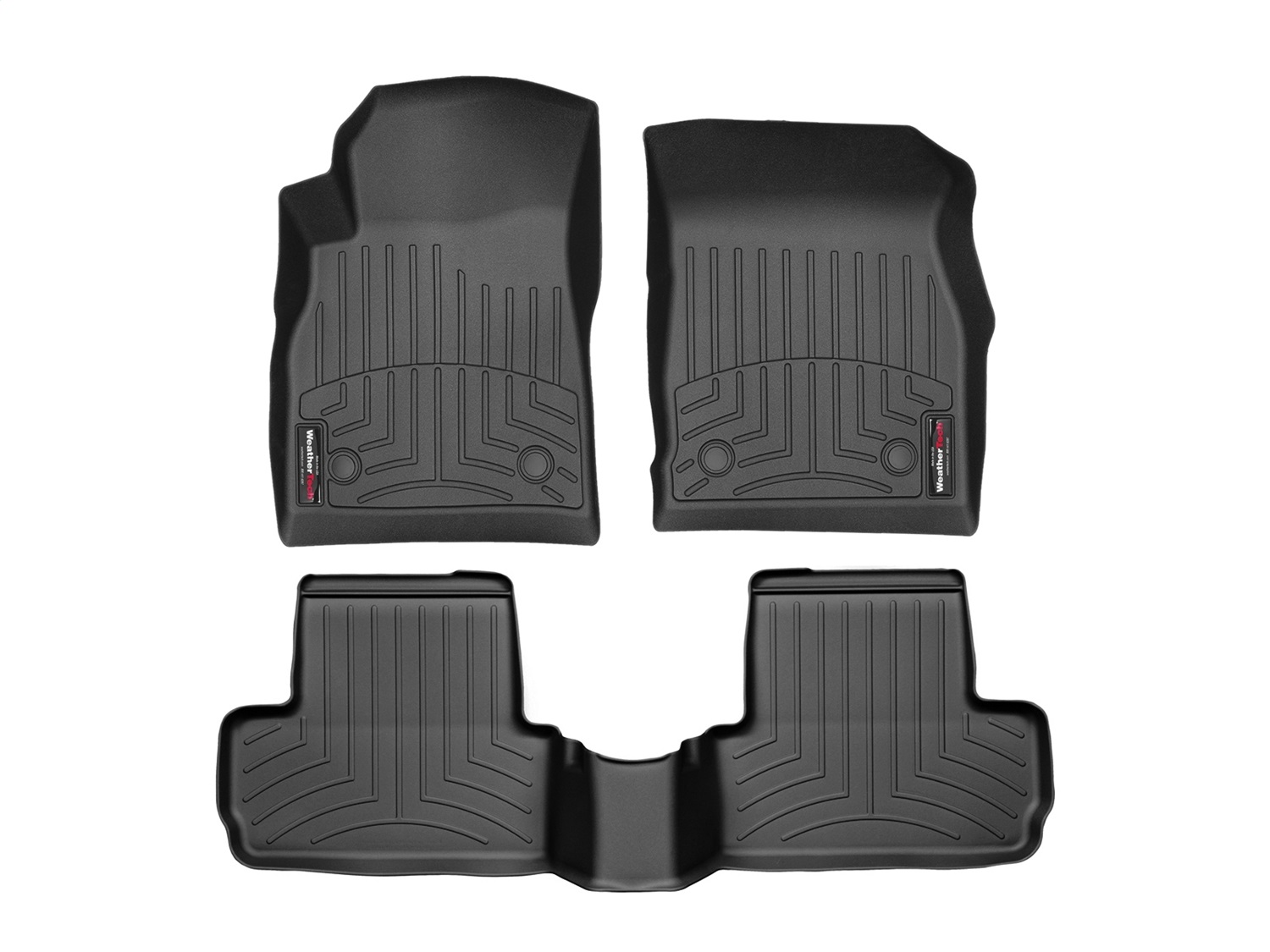 Weathertech - 446021-444412 - Front and Rear - Floor Mat Set