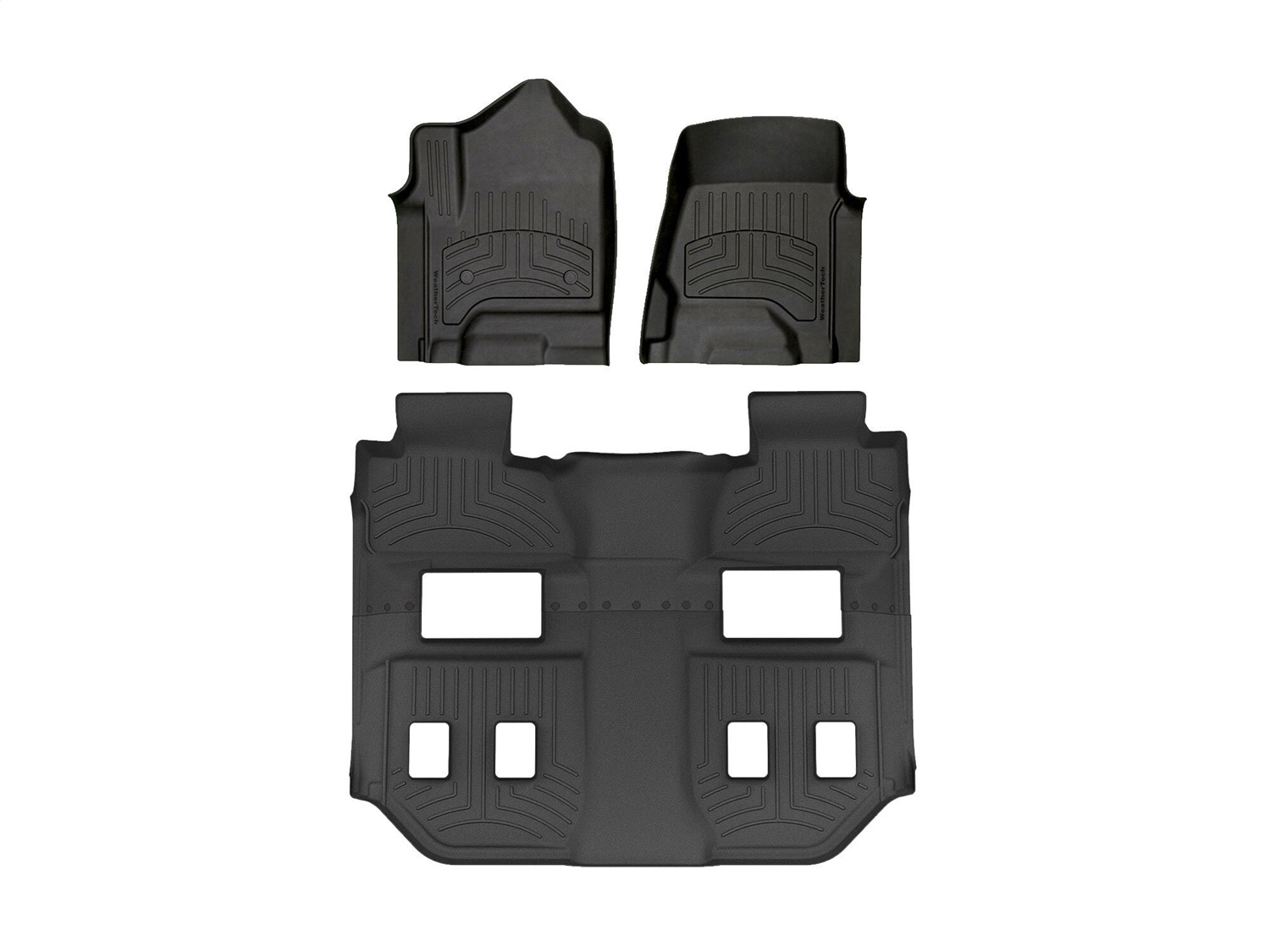 Weathertech - 44607-1-3IM - Front Rear and Third Row - Floor Mat Set