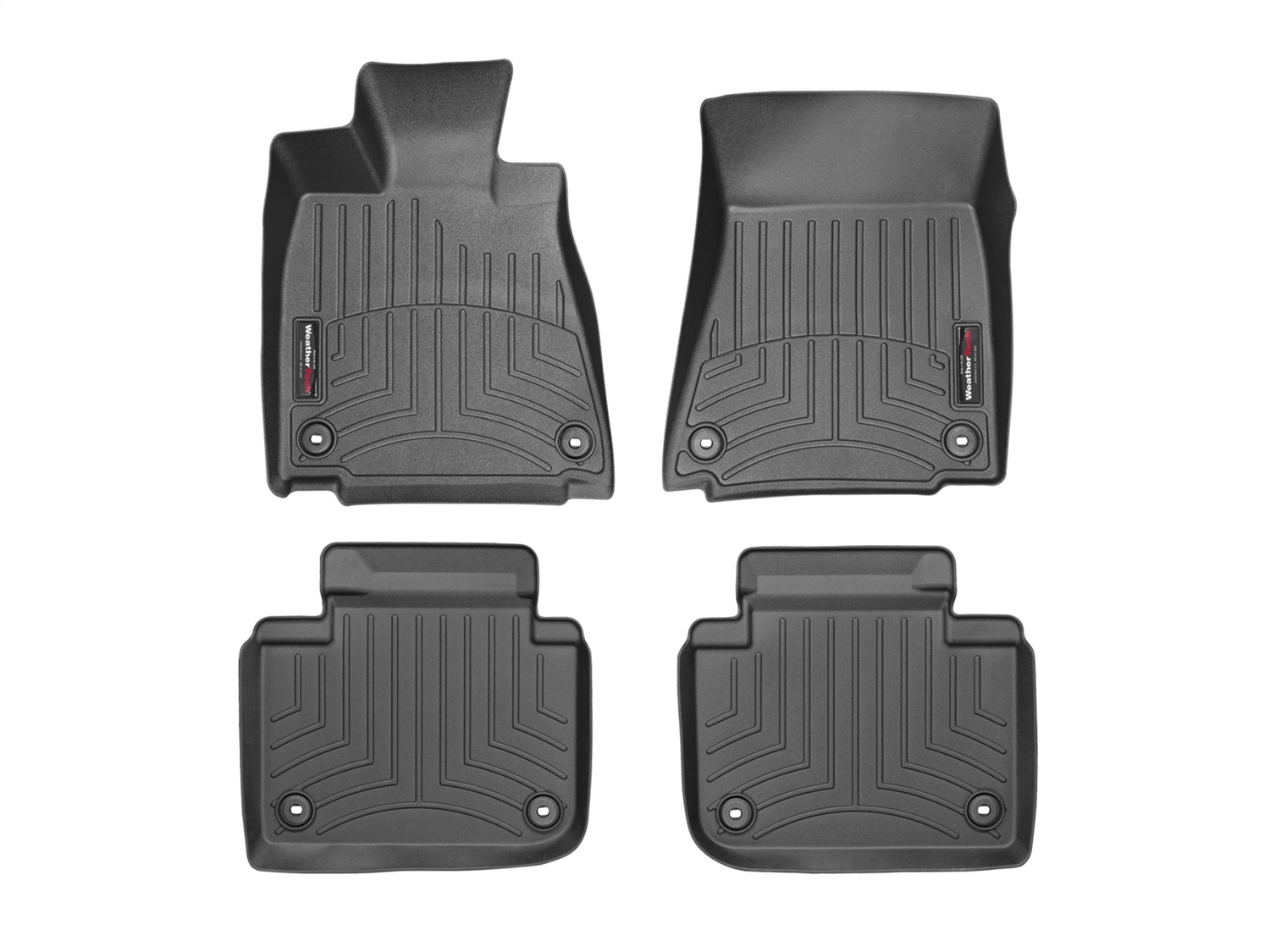 Weathertech - 446331-444552 - Front and Rear - Floor Mat Set