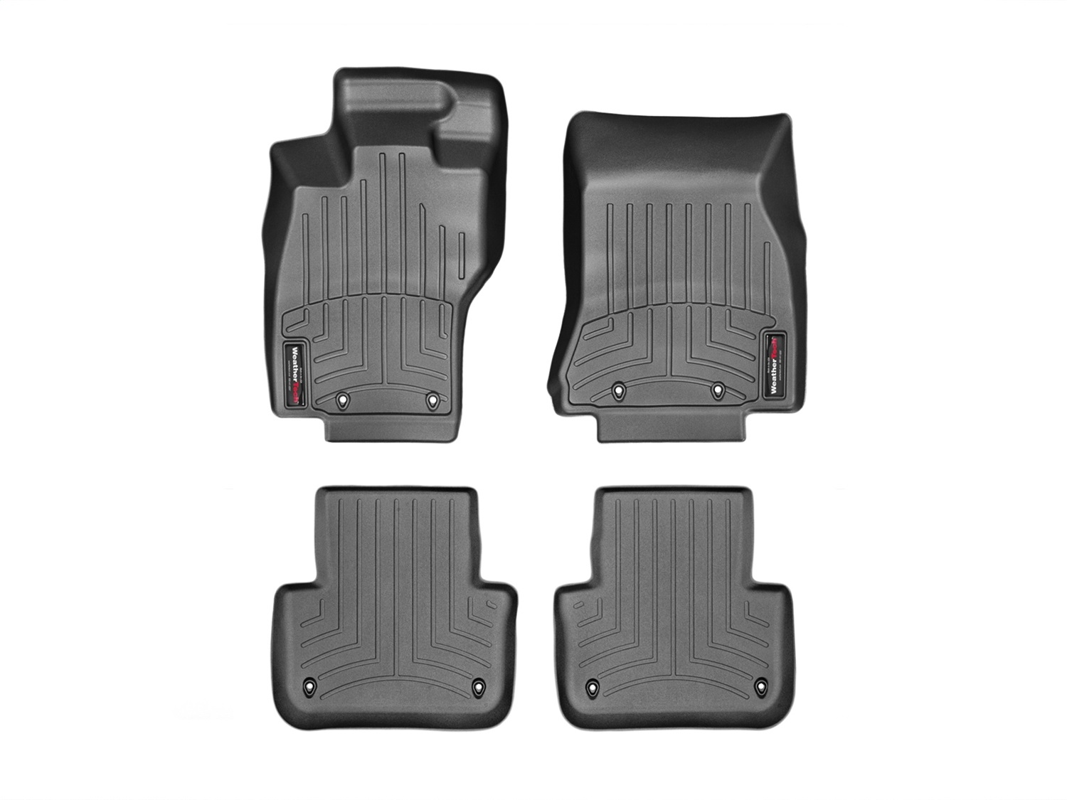 Weathertech - 446601-444463 - Front and Rear - Floor Mat Set