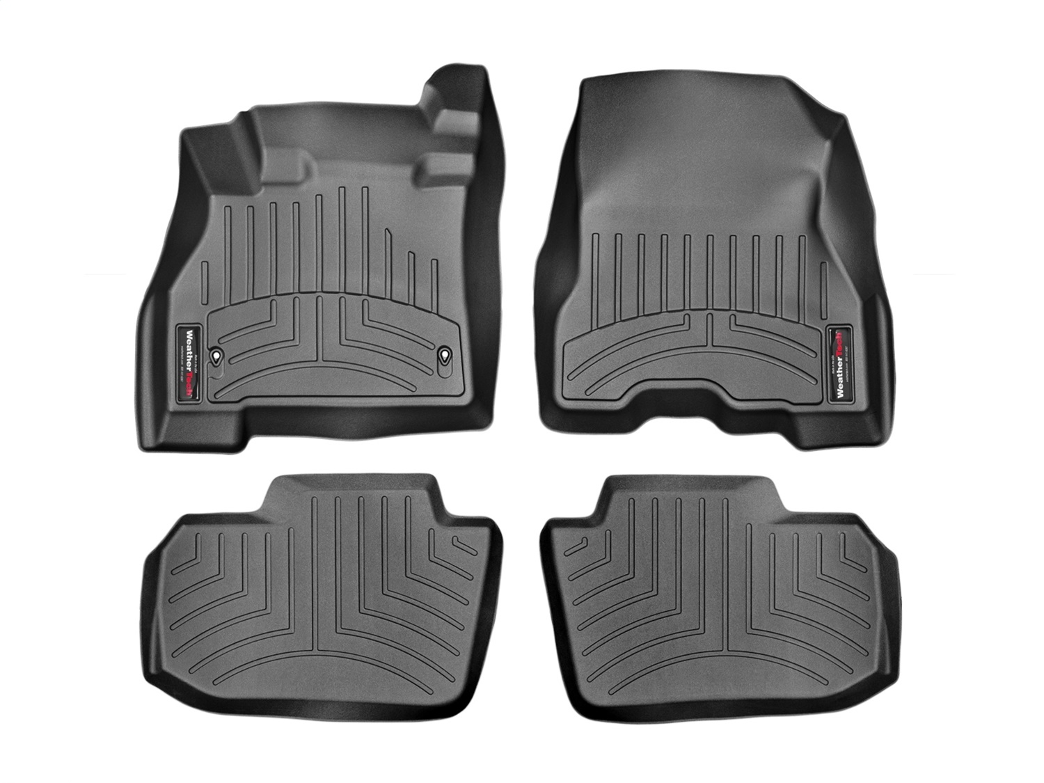 Weathertech - 446731-445502 - Front and Rear - Floor Mat Set