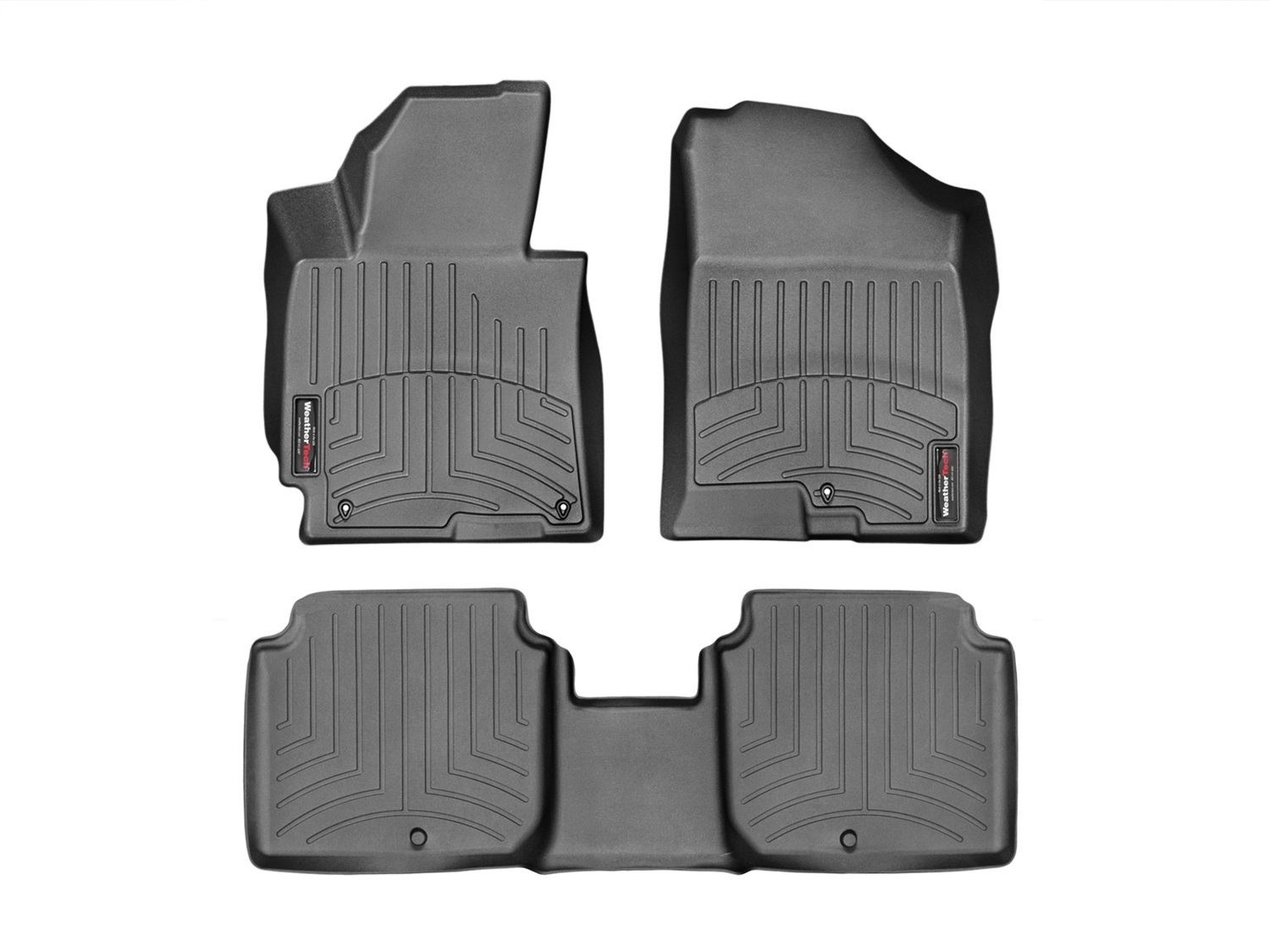 Weathertech - 446861-443253 - Front and Rear - Floor Mat Set