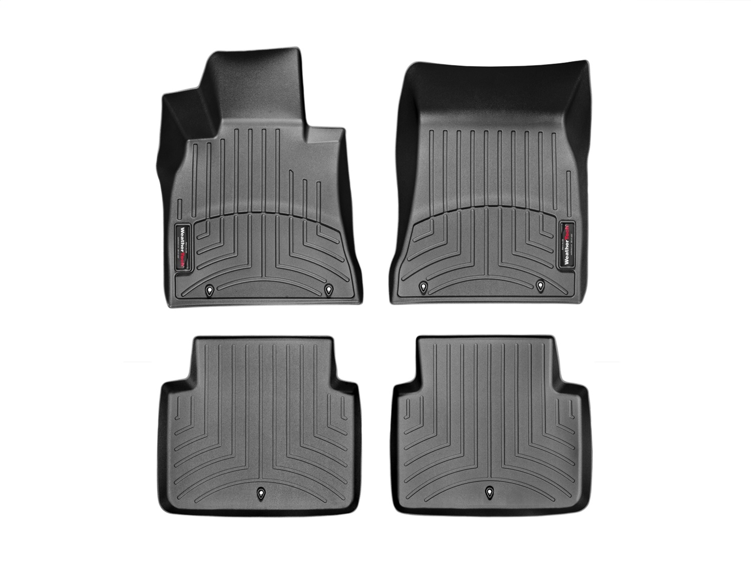 Weathertech - 44700-1-2 - Front and Rear - Floor Mat Set