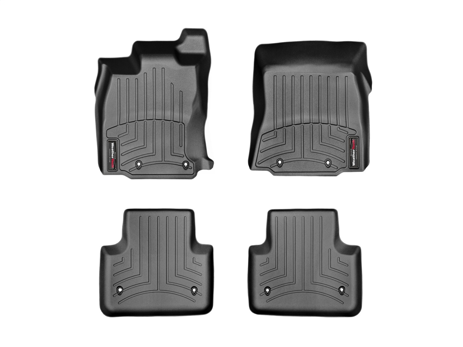 Weathertech - 447541-444473 - Front and Rear - Floor Mat Set