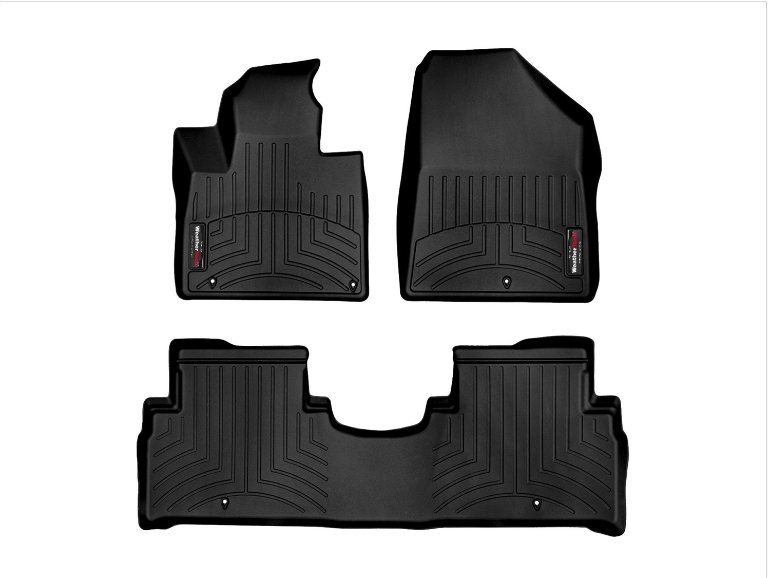 Weathertech - 44770-1-2 - Front and Rear - Floor Mat Set