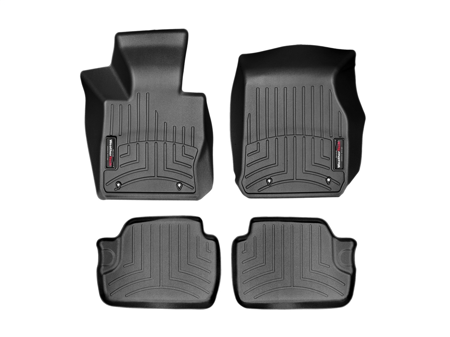 Weathertech - 448251-444103 - Front and Rear - Floor Mat Set