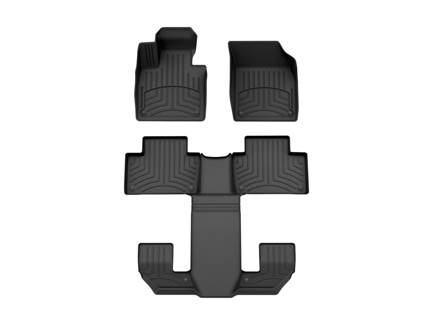 Weathertech - 44828-1-5IM - Front Rear and Third Row - Floor Mat Set
