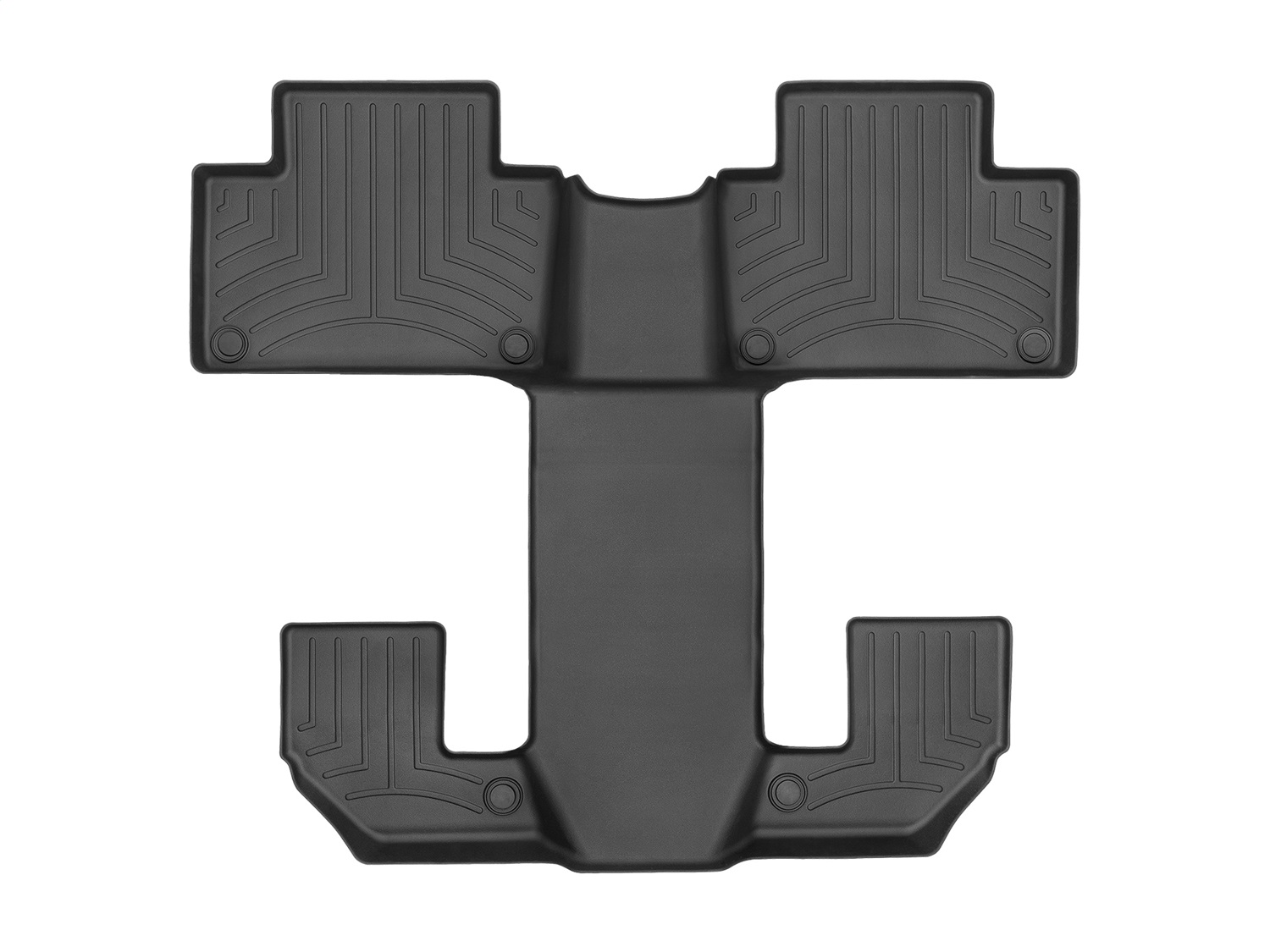 Weathertech - 448285 - Rear and Third Row - Floor Mat Set