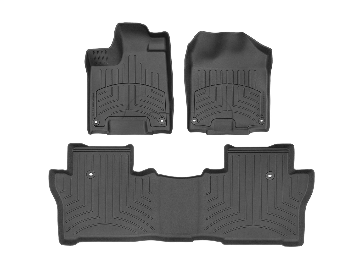 Weathertech - 44839-1-2IM - Front and Rear - Floor Mat Set