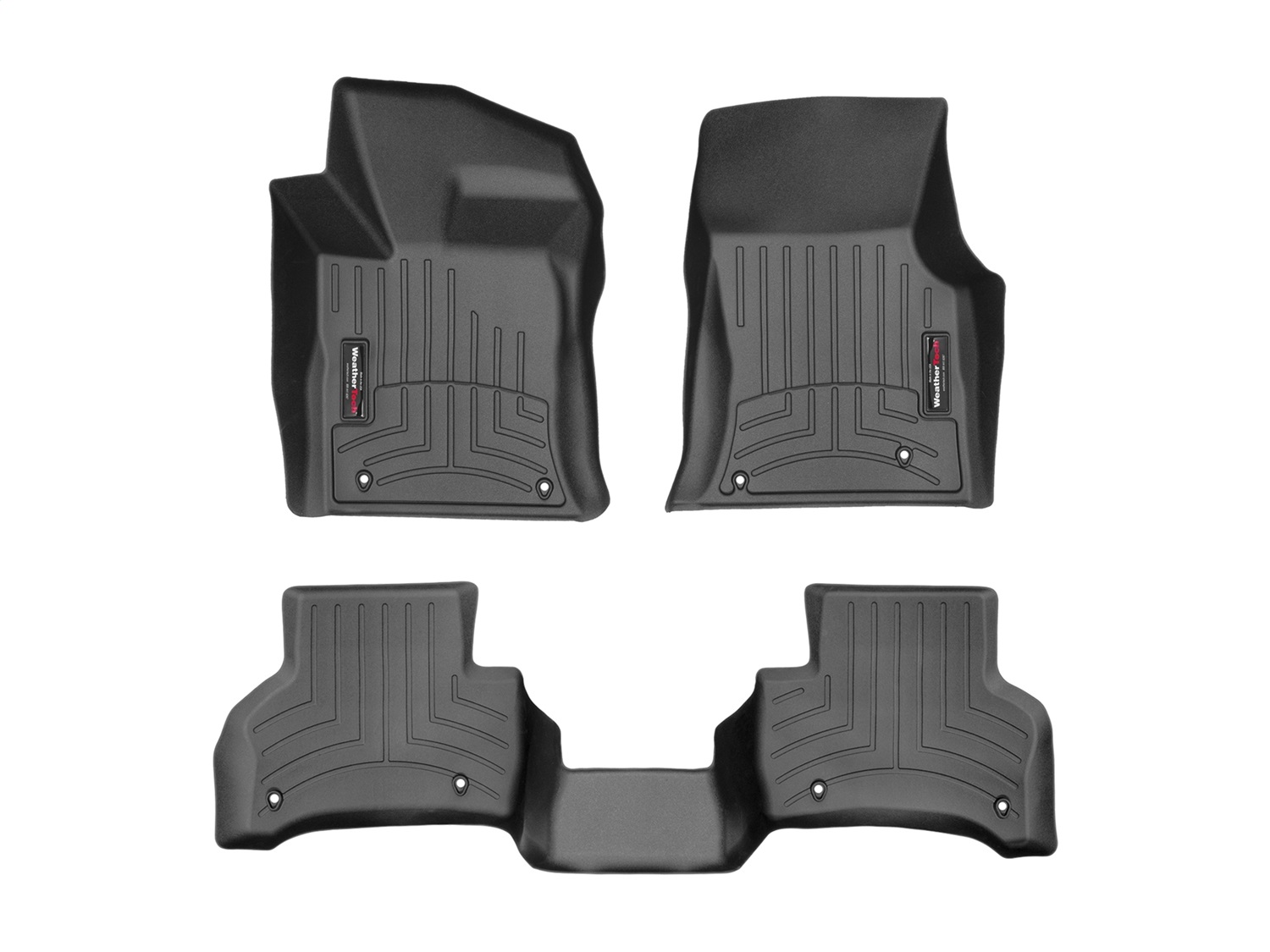 Weathertech - 44864-1-2 - Front and Rear - Floor Mat Set