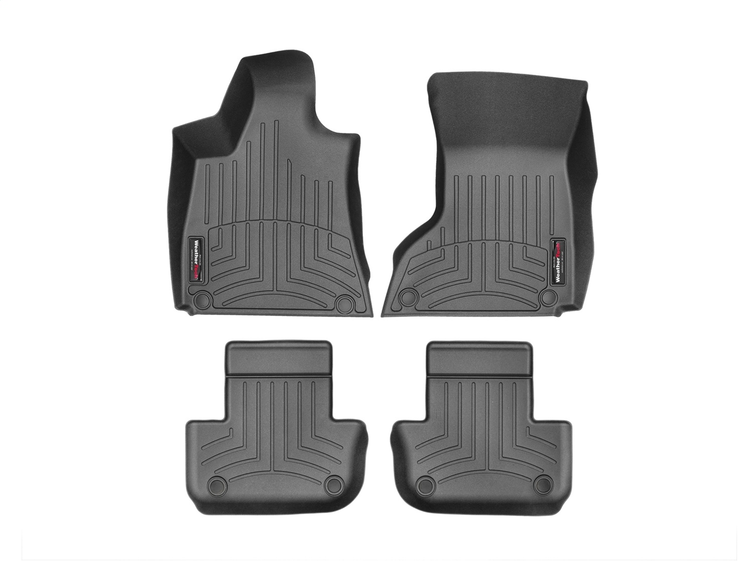 Weathertech - 448821-445653 - Front and Rear - Floor Mat Set