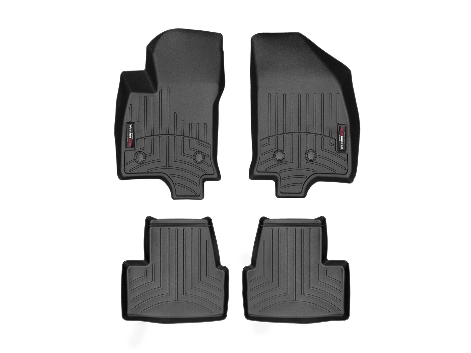 Weathertech - 44938-1-2 - Front and Rear - Floor Mat Set