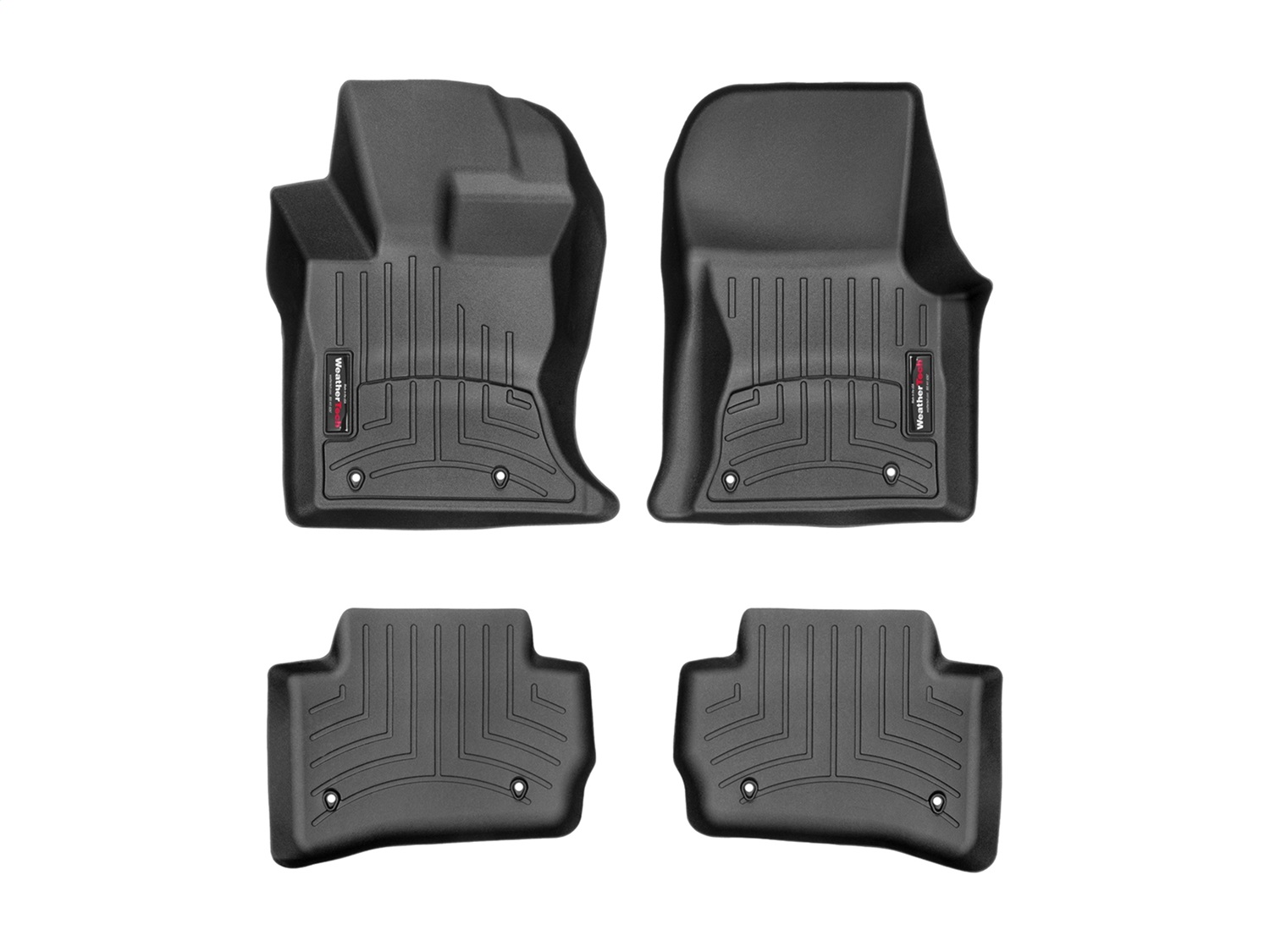 Weathertech - 44963-1-2 - Front and Rear - Floor Mat Set