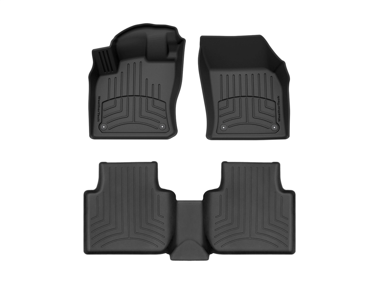 Weathertech - 44989-1-3IM - Front and Rear - Floor Mat Set