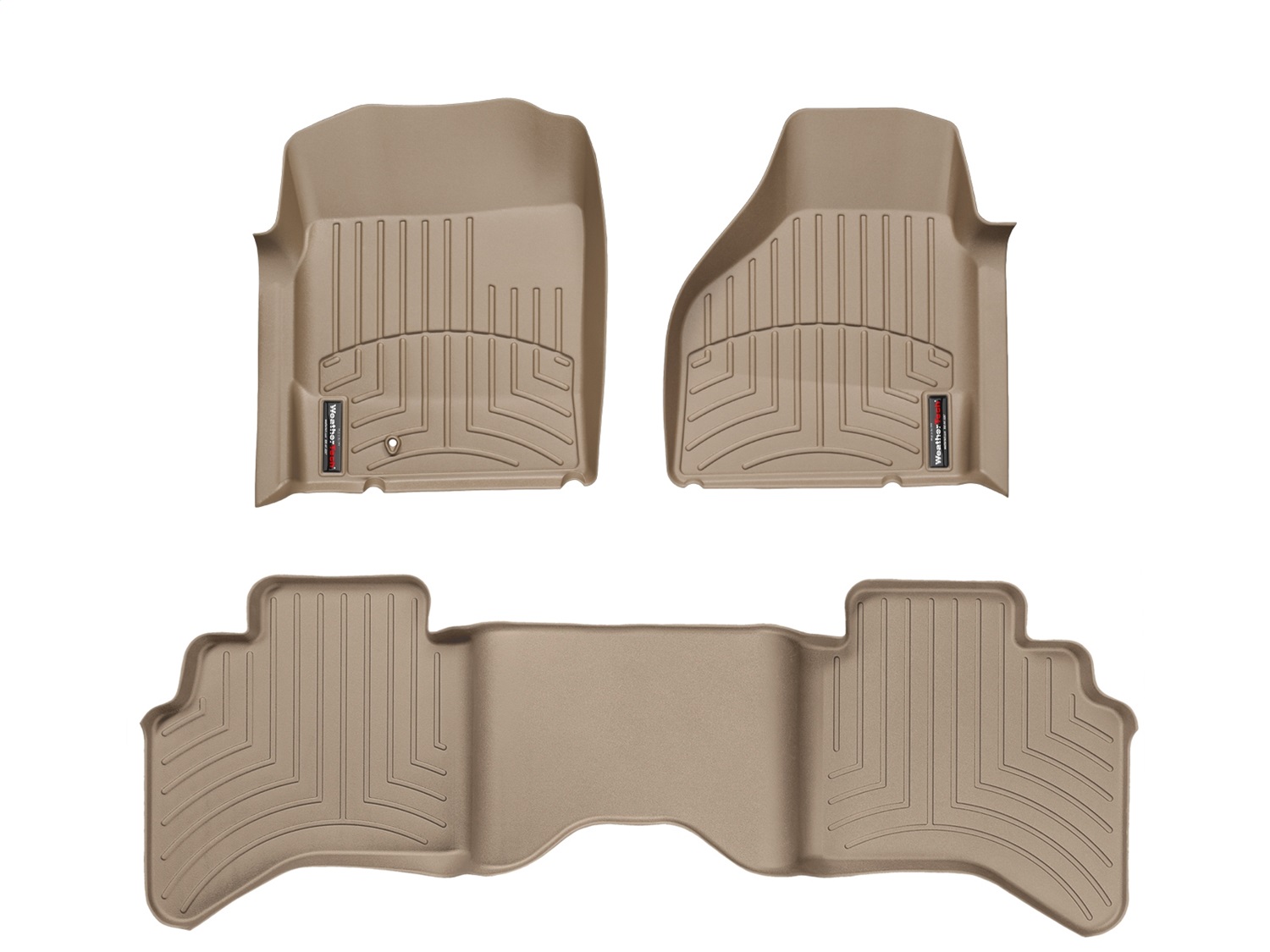 Weathertech - 450121-450042 - Front and Rear - Floor Mat Set