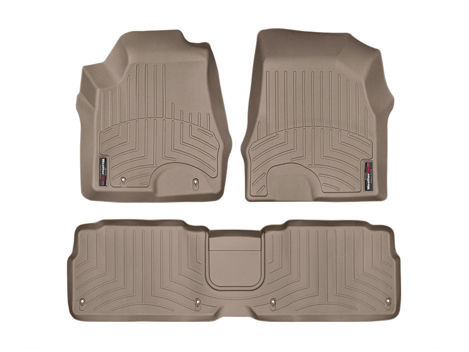 Weathertech - 45014-1-2 - Front and Rear - Floor Mat Set