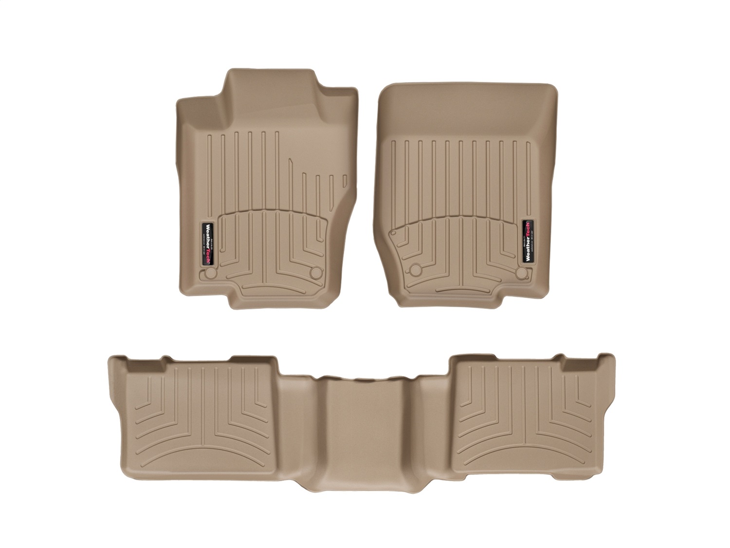 Weathertech - 45016-1-2 - Front and Rear - Floor Mat Set
