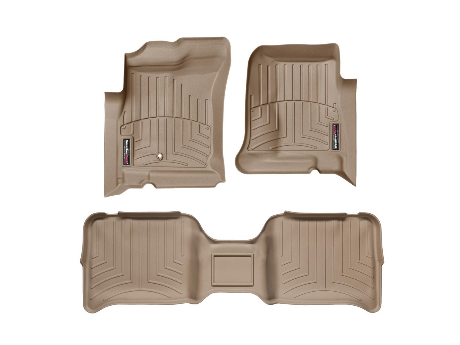 Weathertech - 45025-1-2 - Front and Rear - Floor Mat Set