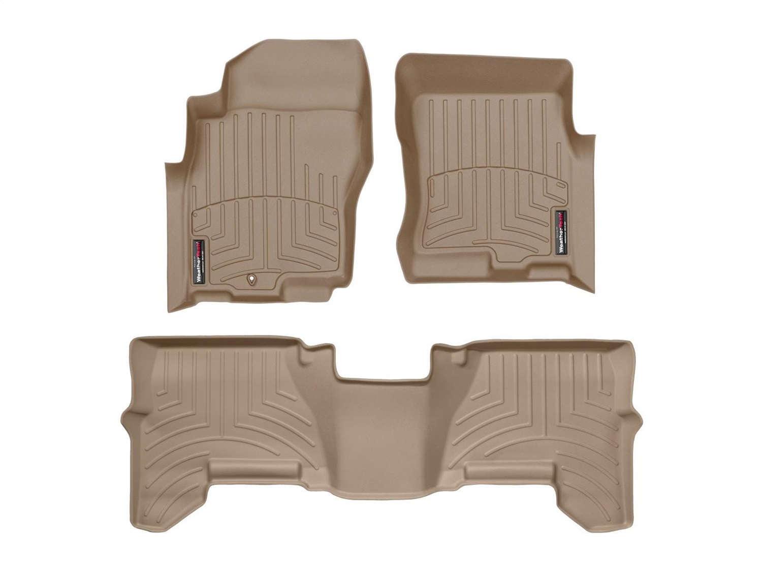 Weathertech - 45033-1-2 - Front and Rear - Floor Mat Set