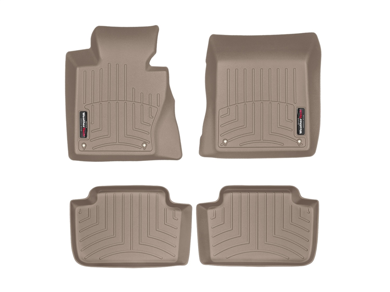 Weathertech - 45038-1-2 - Front and Rear - Floor Mat Set
