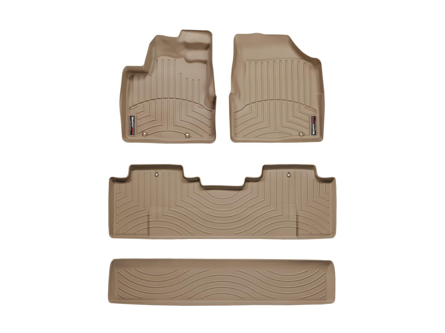 Weathertech - 45050-1-2 - Front and Rear - Floor Mat Set