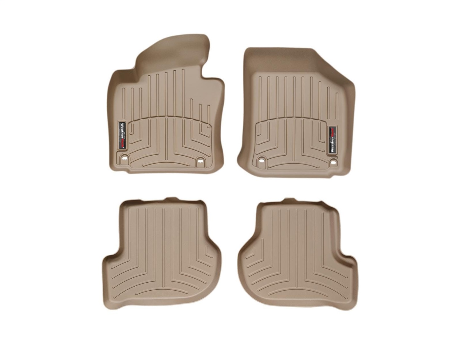 Weathertech - 45080-1-2 - Front and Rear - Floor Mat Set