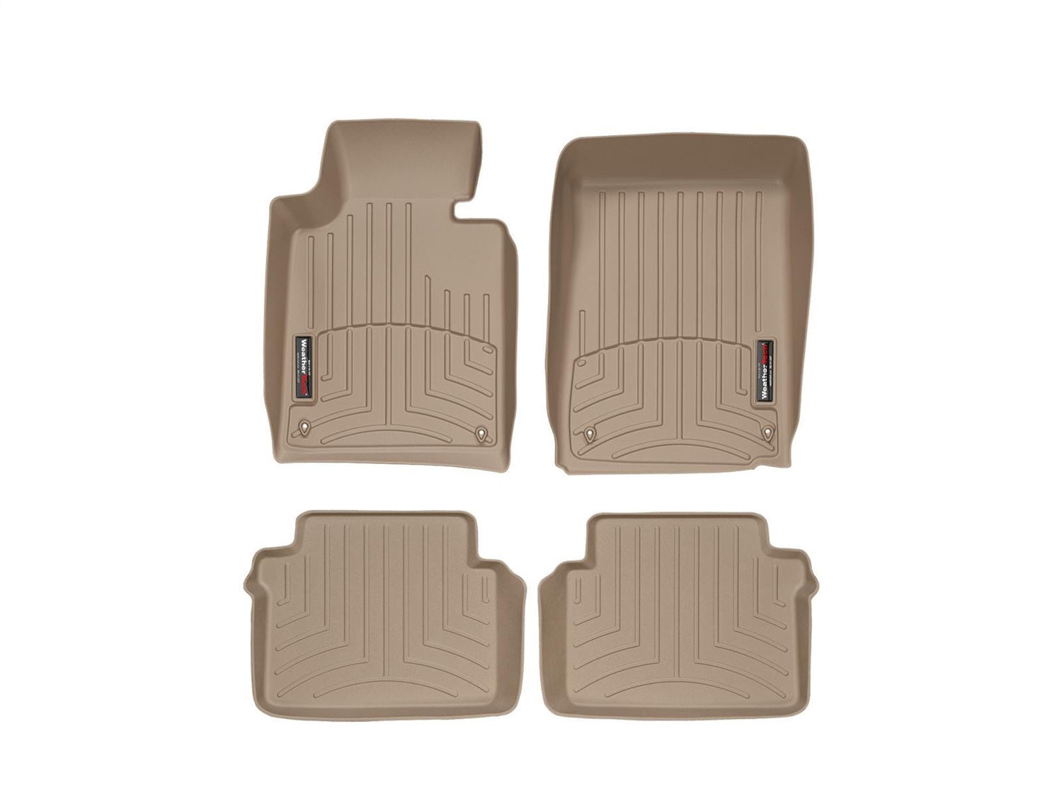 Weathertech - 45106-1-2 - Front and Rear - Floor Mat Set