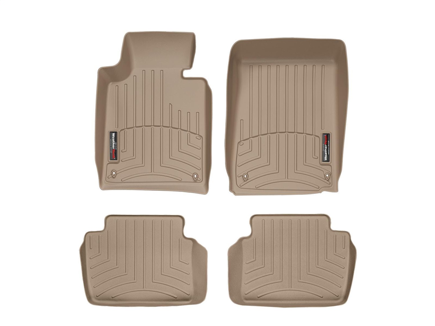Weathertech - 451061-451272 - Front and Rear - Floor Mat Set