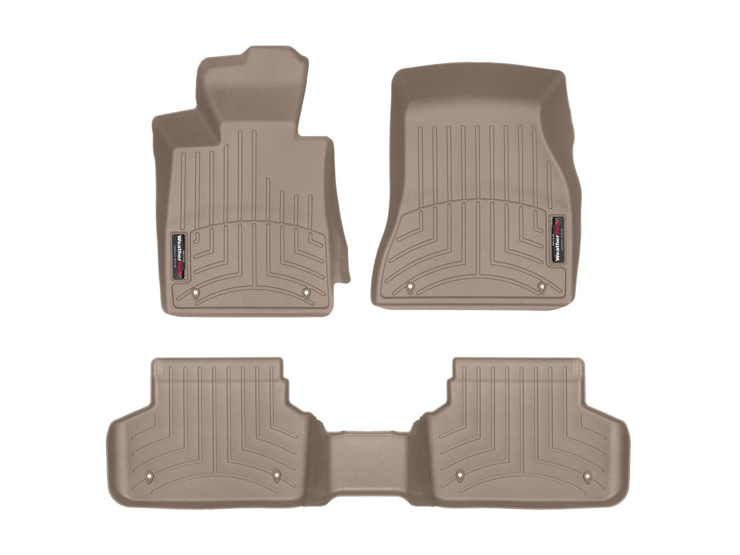 Weathertech - 451089-1-2 - Front and Rear - Floor Mat Set