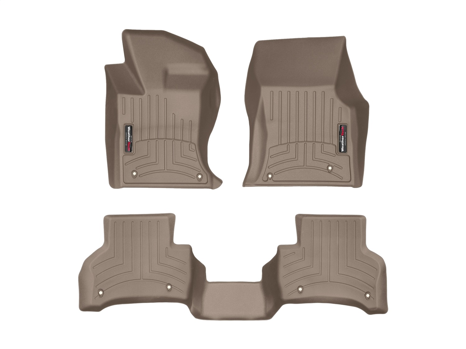 Weathertech - 4511031-458642 - Front and Rear - Floor Mat Set
