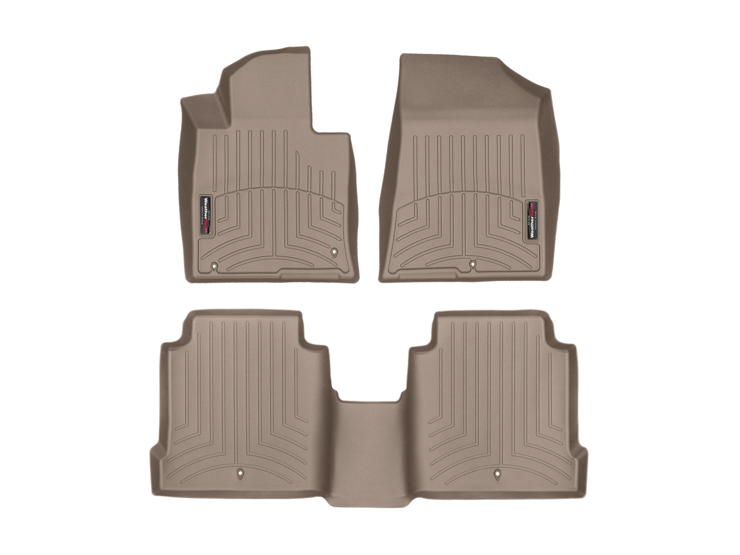 Weathertech - 451114-1-2 - Front and Rear - Floor Mat Set