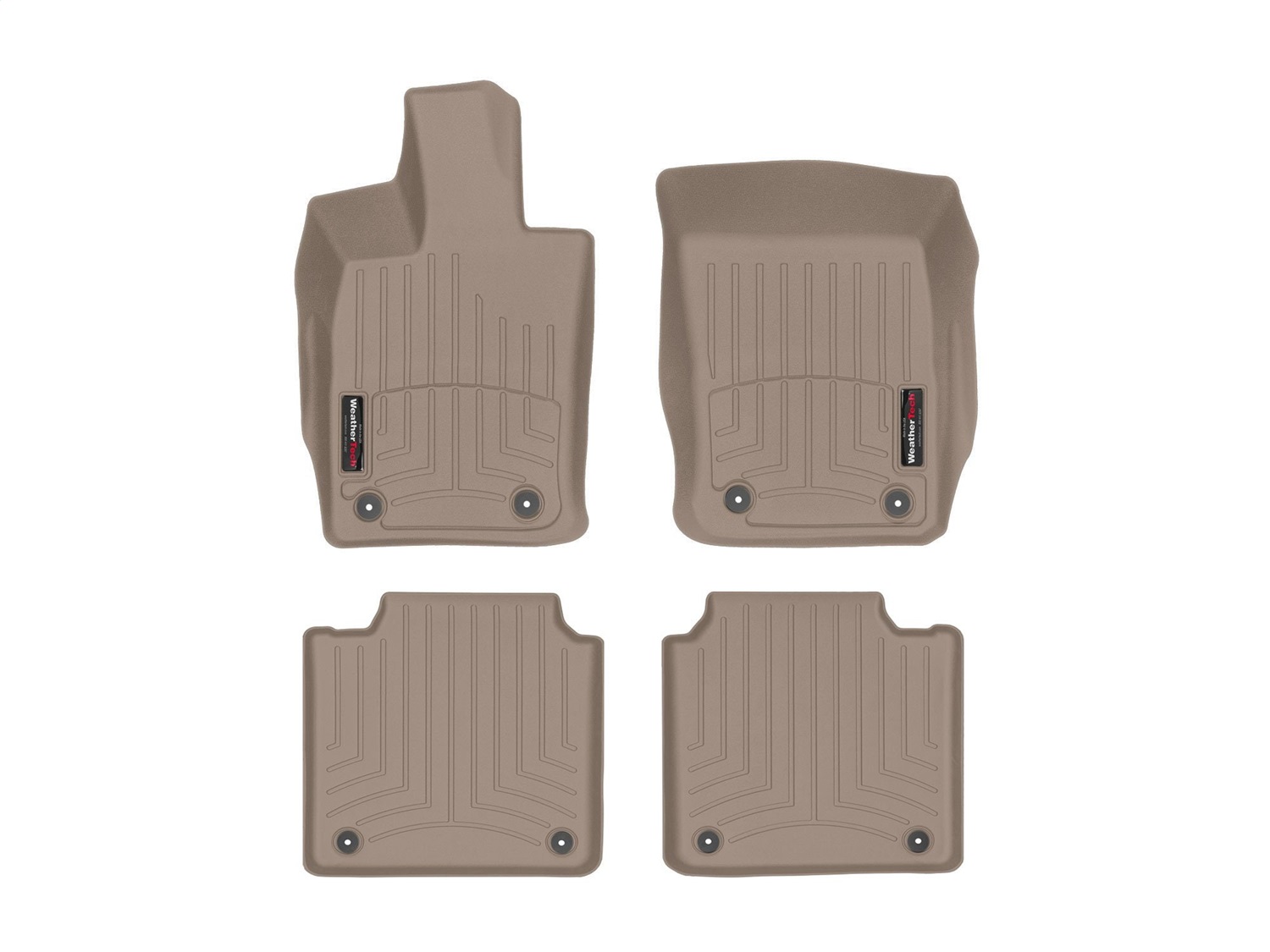 Weathertech - 451180-1-3 - Front and Rear - Floor Mat Set
