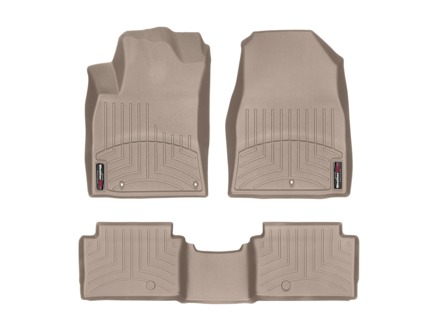 Weathertech - 451201-1-2 - Front and Rear - Floor Mat Set