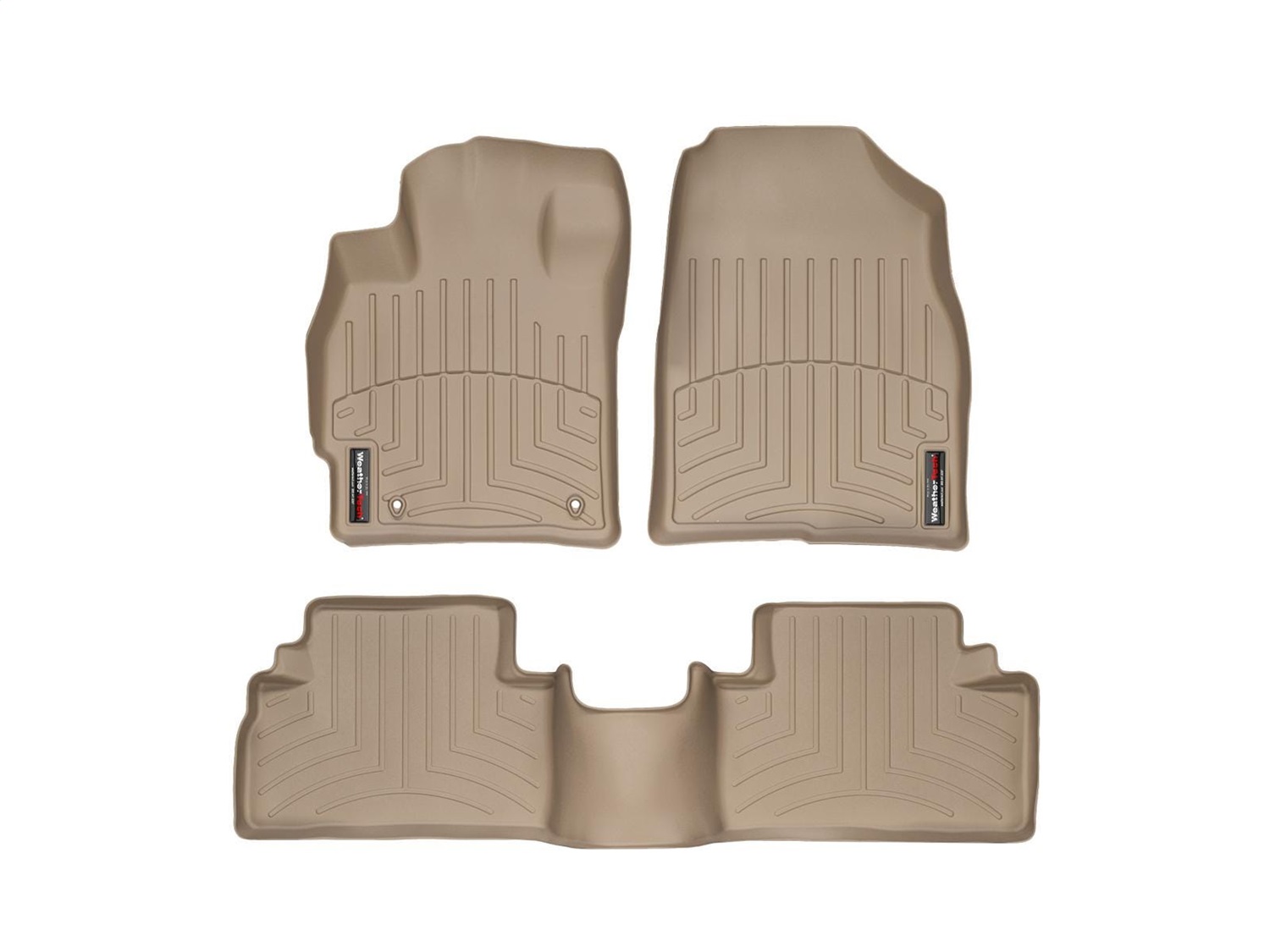 Weathertech - 45122-1-2 - Front and Rear - Floor Mat Set