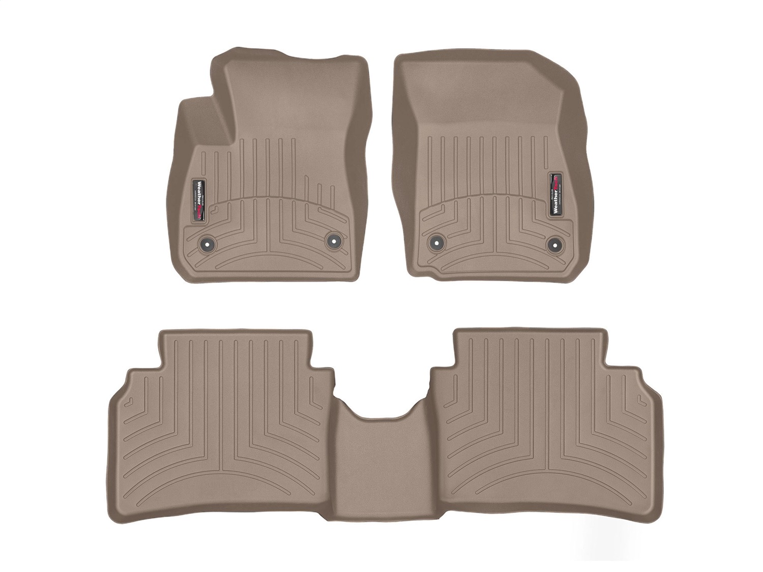 Weathertech - 451250-1-2 - Front and Rear - Floor Mat Set