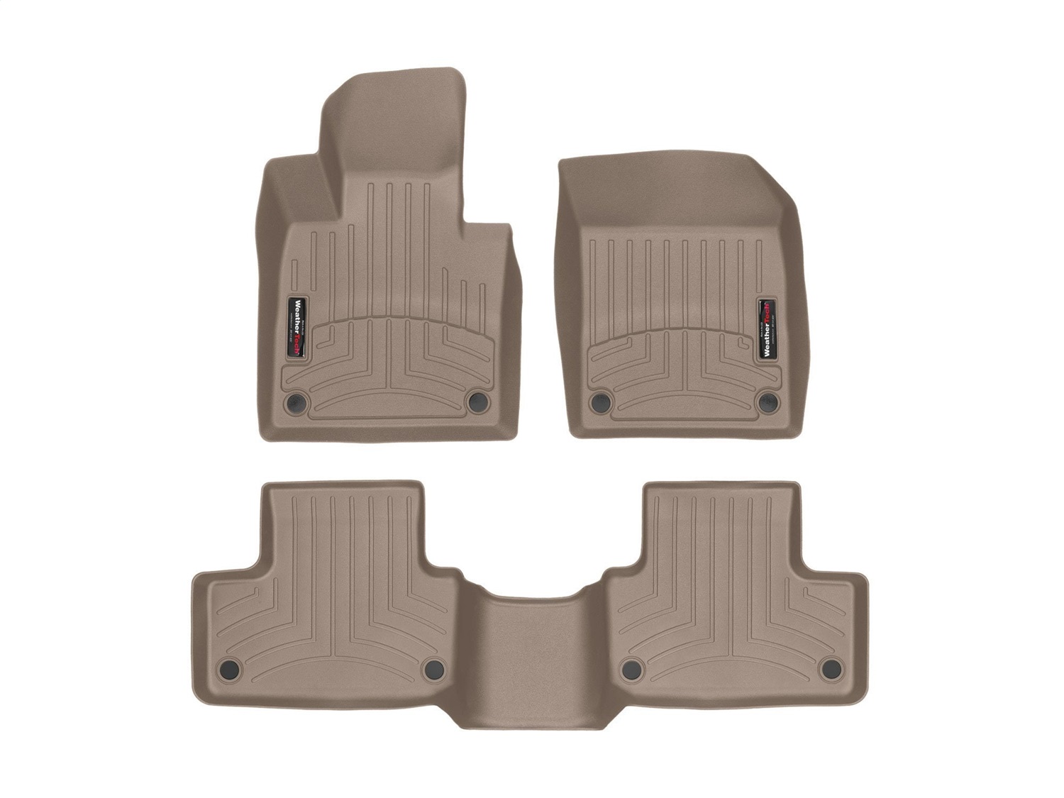 Weathertech - 451253-1-2 - Front and Rear - Floor Mat Set
