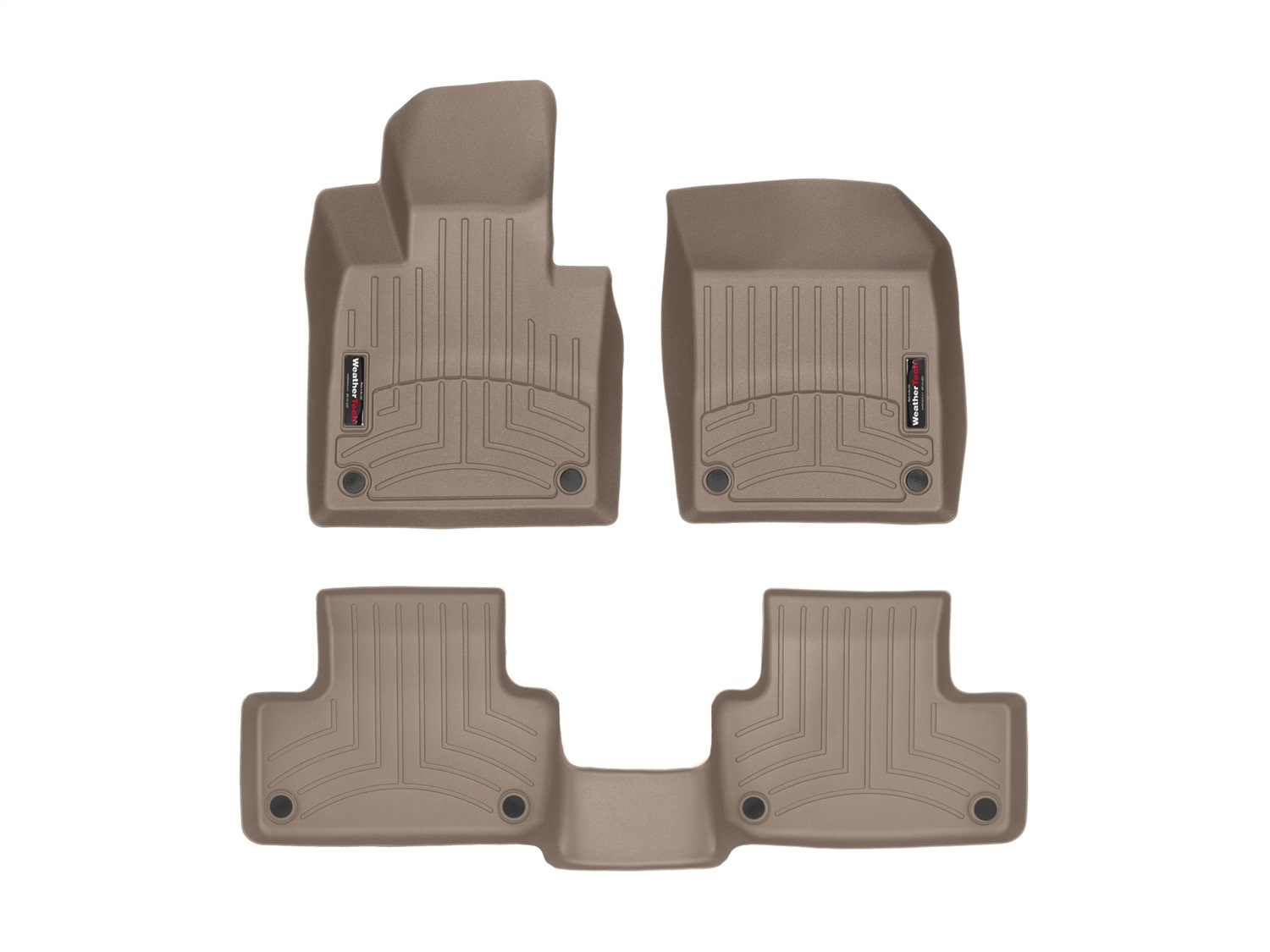 Weathertech - 451253-1-3 - Front and Rear - Floor Mat Set