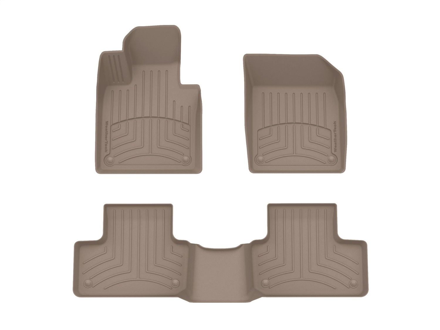 Weathertech - 451253-1-2IM - Front and Rear - Floor Mat Set