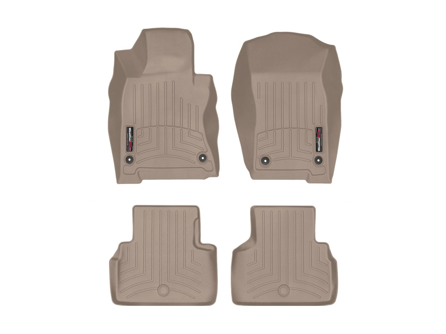 Weathertech - 451258-1-2 - Front and Rear - Floor Mat Set