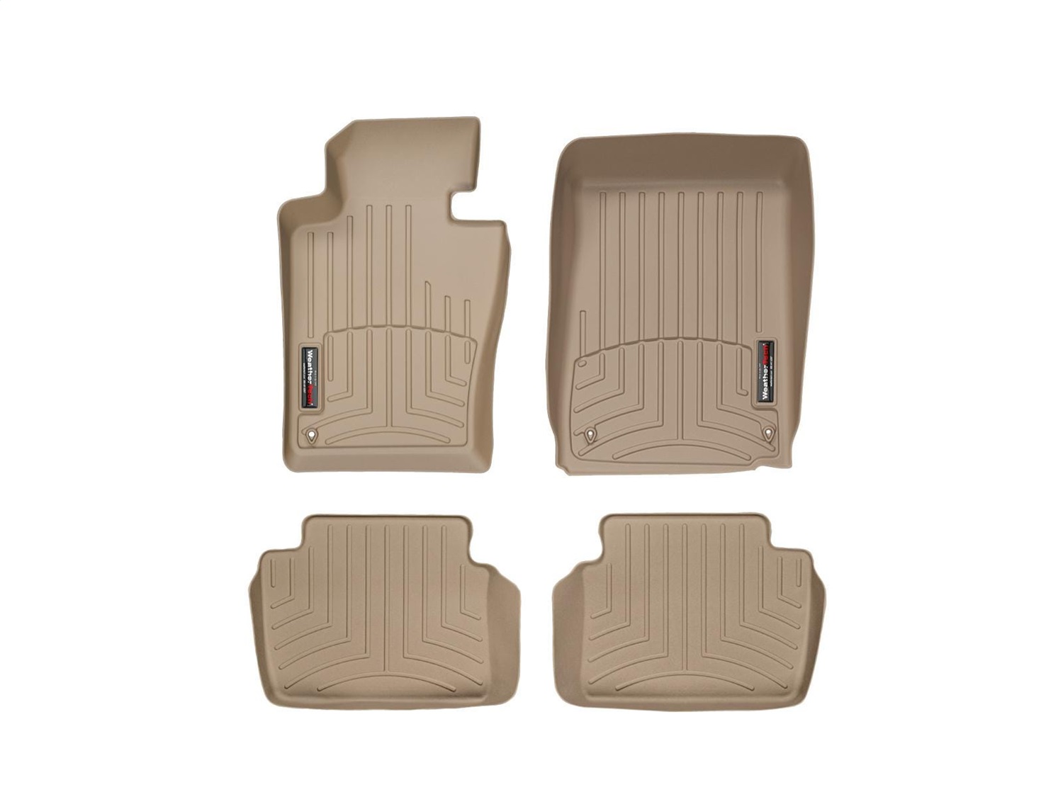 Weathertech - 45127-1-2 - Front and Rear - Floor Mat Set