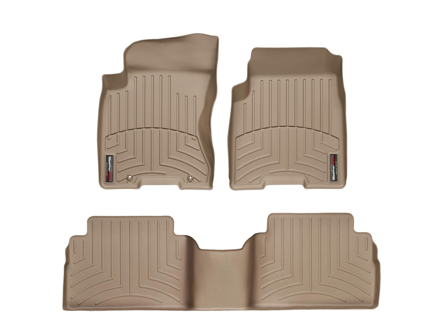 Weathertech - 45135-1-2 - Front and Rear - Floor Mat Set