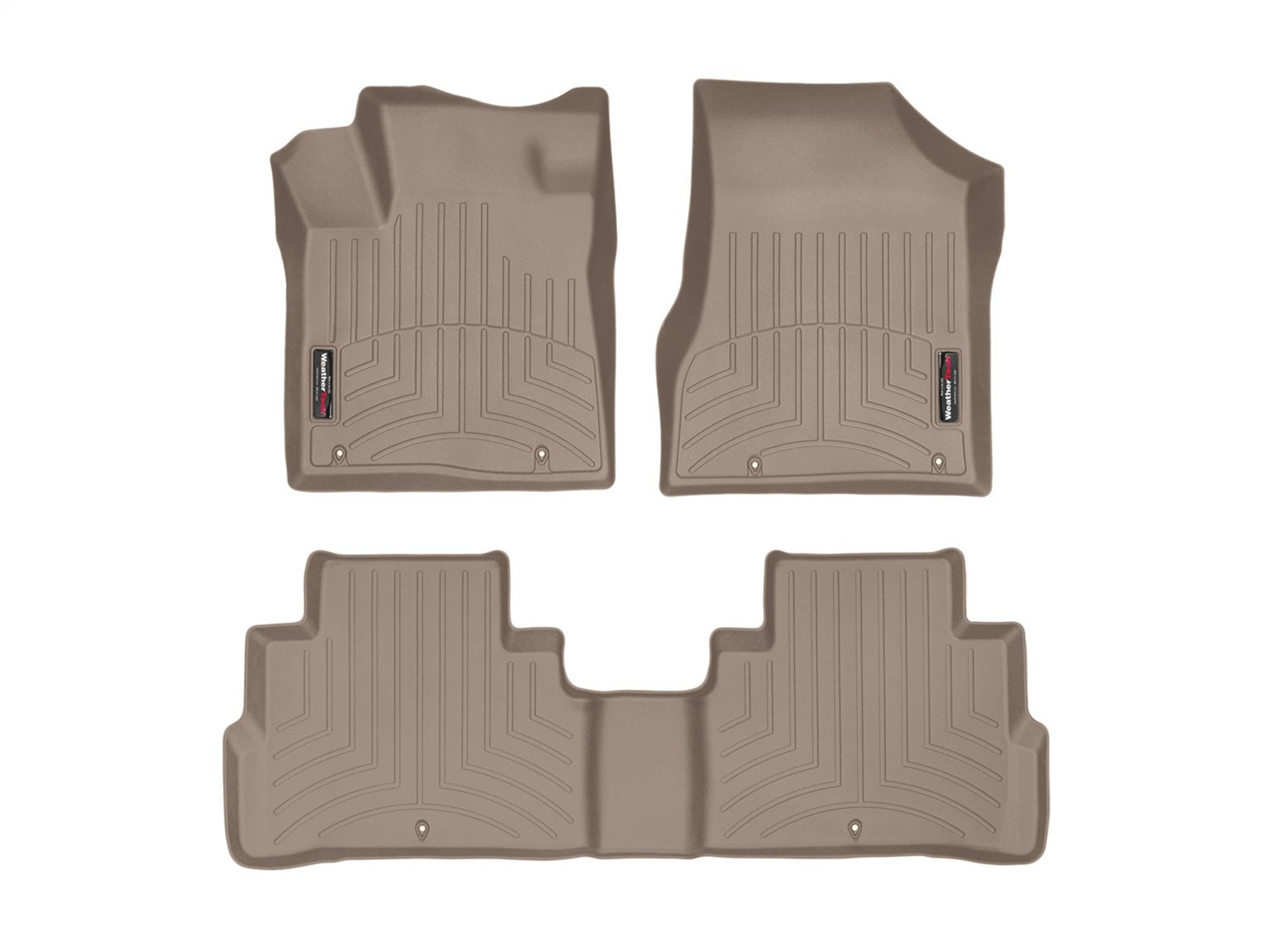 Weathertech - 4513881-4515242 - Front and Rear - Floor Mat Set