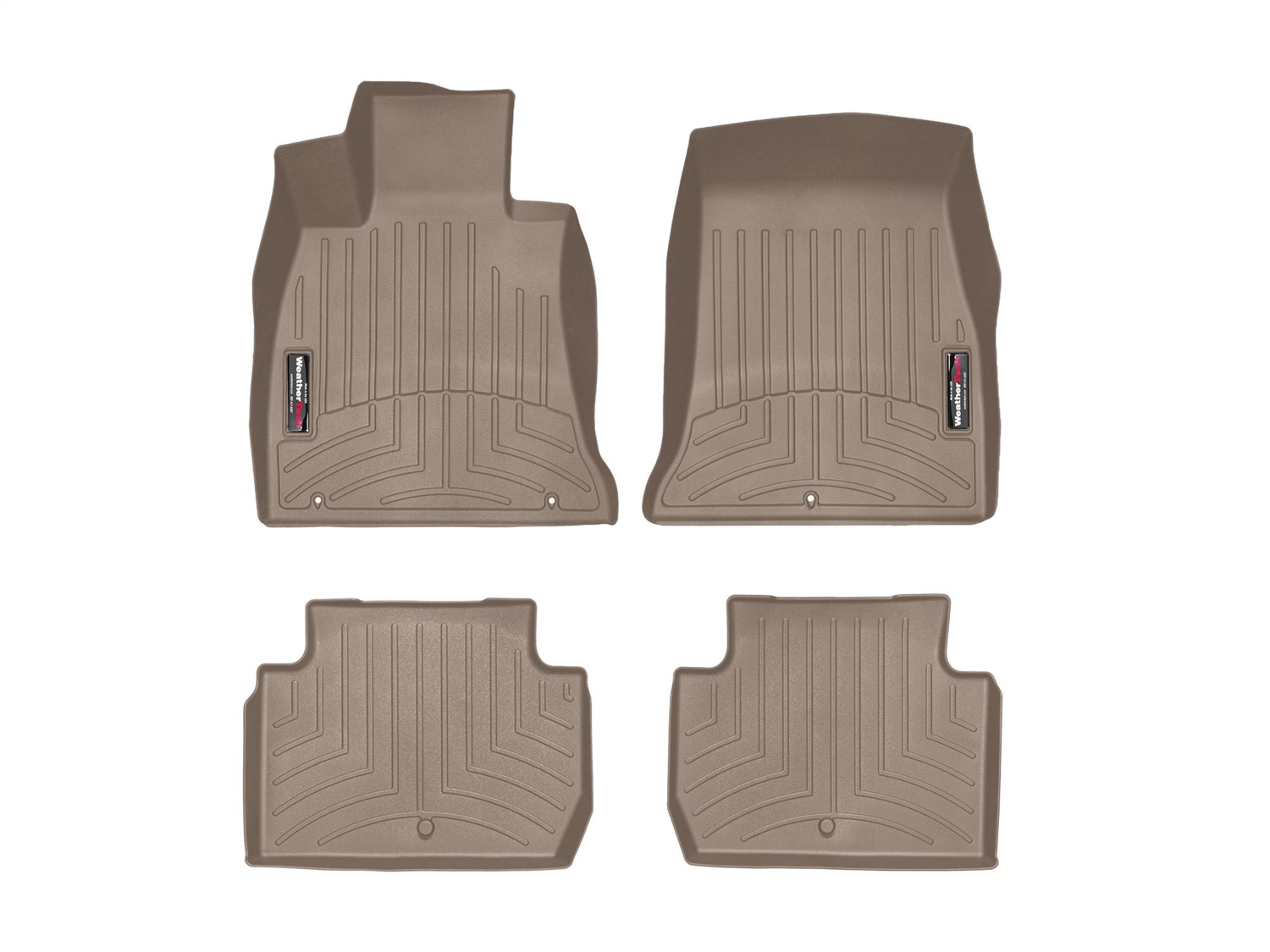 Weathertech - 4514341-4512382 - Front and Rear - Floor Mat Set