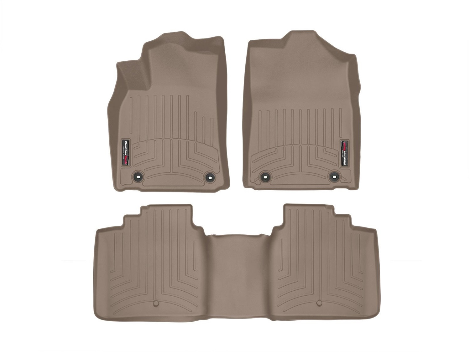 Weathertech - 4514591-454763 - Front and Rear - Floor Mat Set